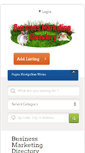 Mobile Screenshot of businessmarketingdirectory.com